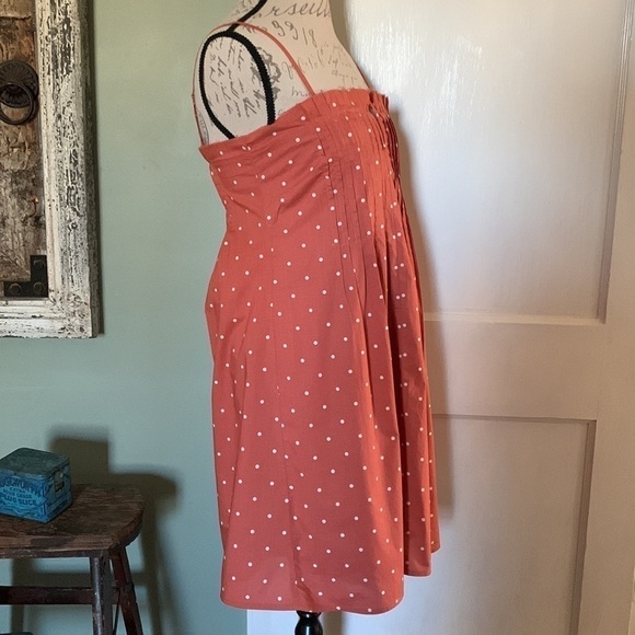 Madewell Pintuck Cami Dress in Polka Dot - Picture 10 of 16